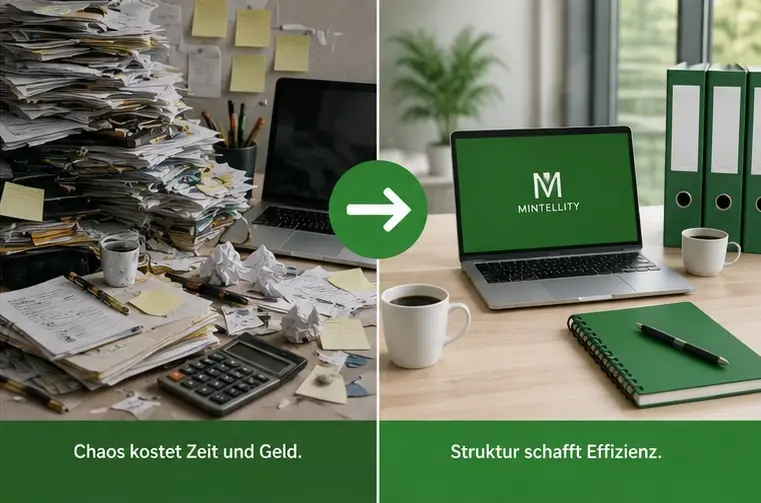Chaos im Büro kostet Geld